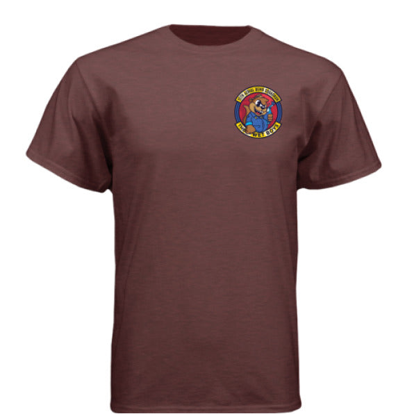 Heather Maroon - FRONT