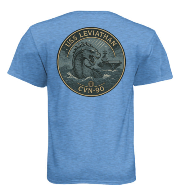 Heather Columbia Blue - BACK