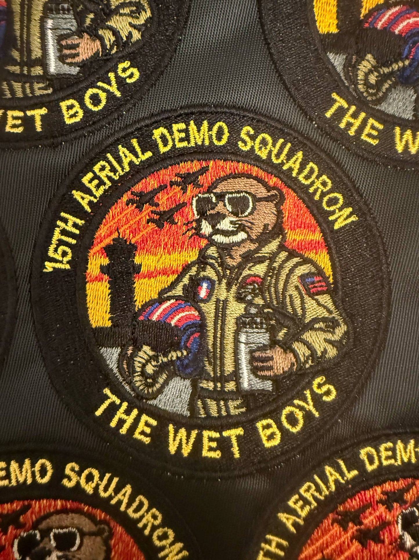 Wet Boys Embroidered Patches