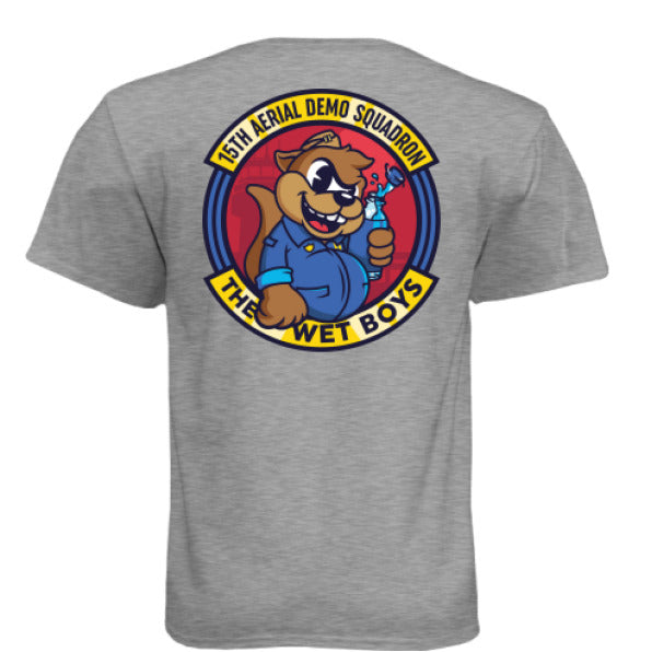 Dark Heather Grey (60/40) - BACK