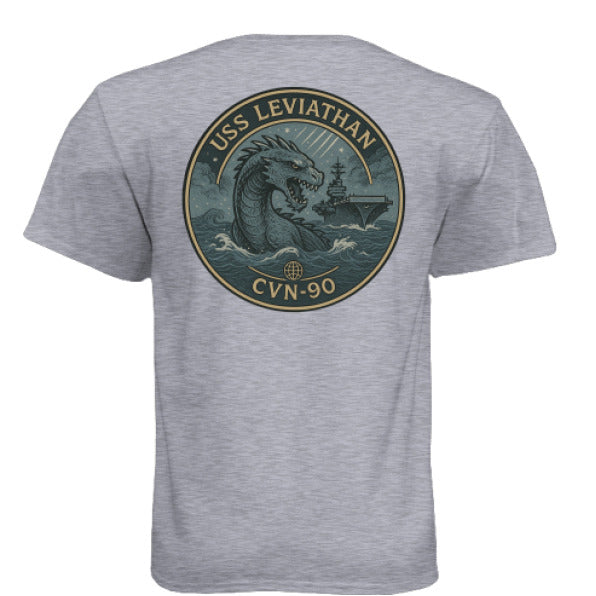 Dark Heather Grey (60/40) - BACK