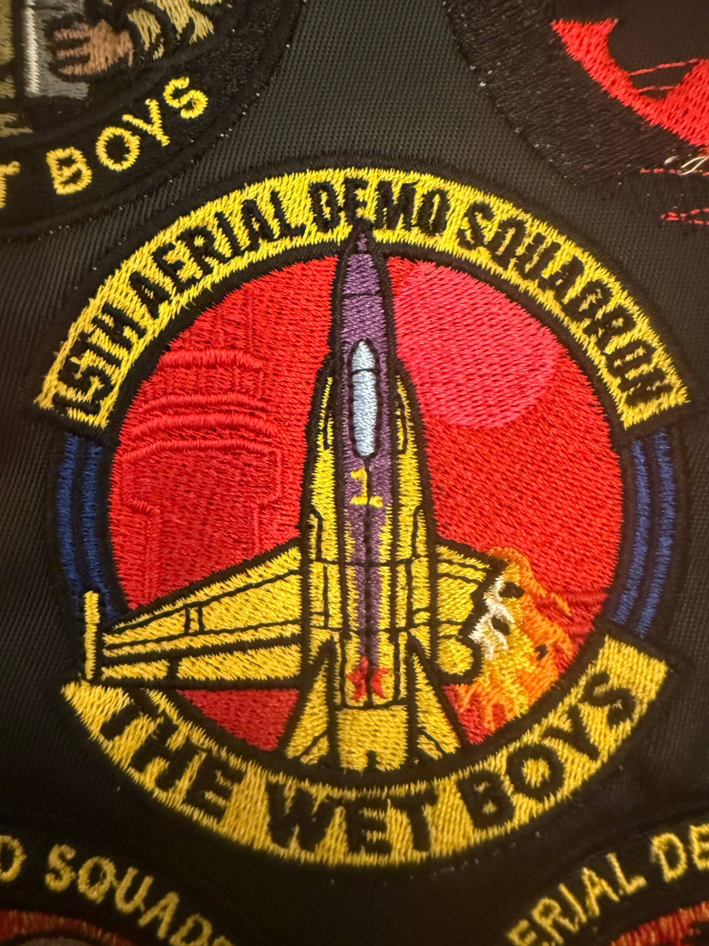 Wet Boys Embroidered Patches