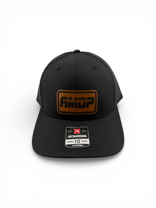 AMDP Leather Patch Hat