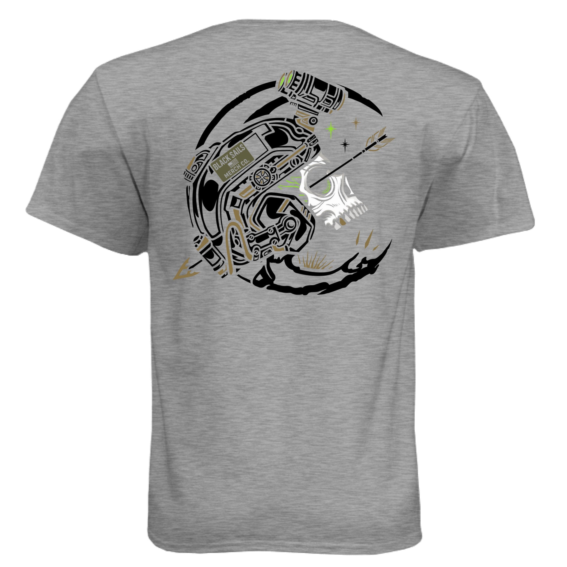 Dark Heather Grey (60/40) - BACK
