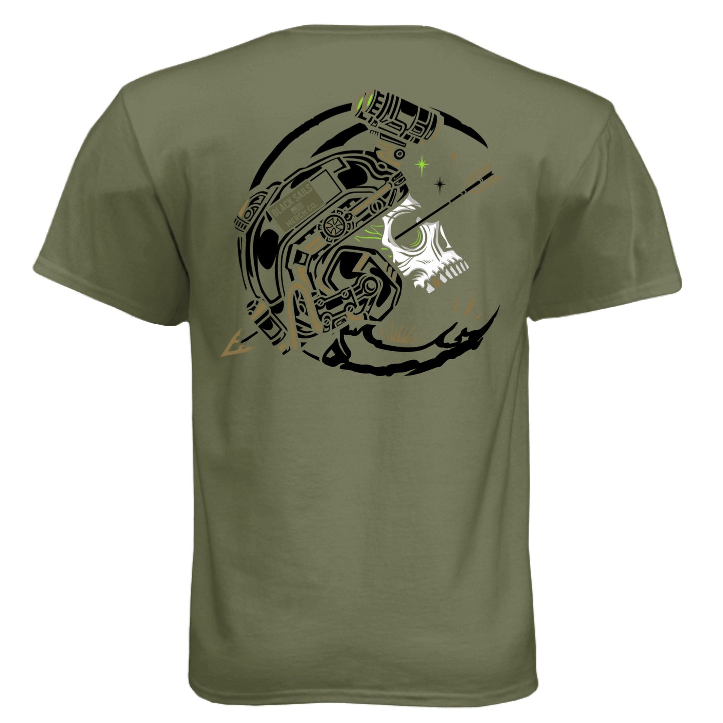Military Green - BACK