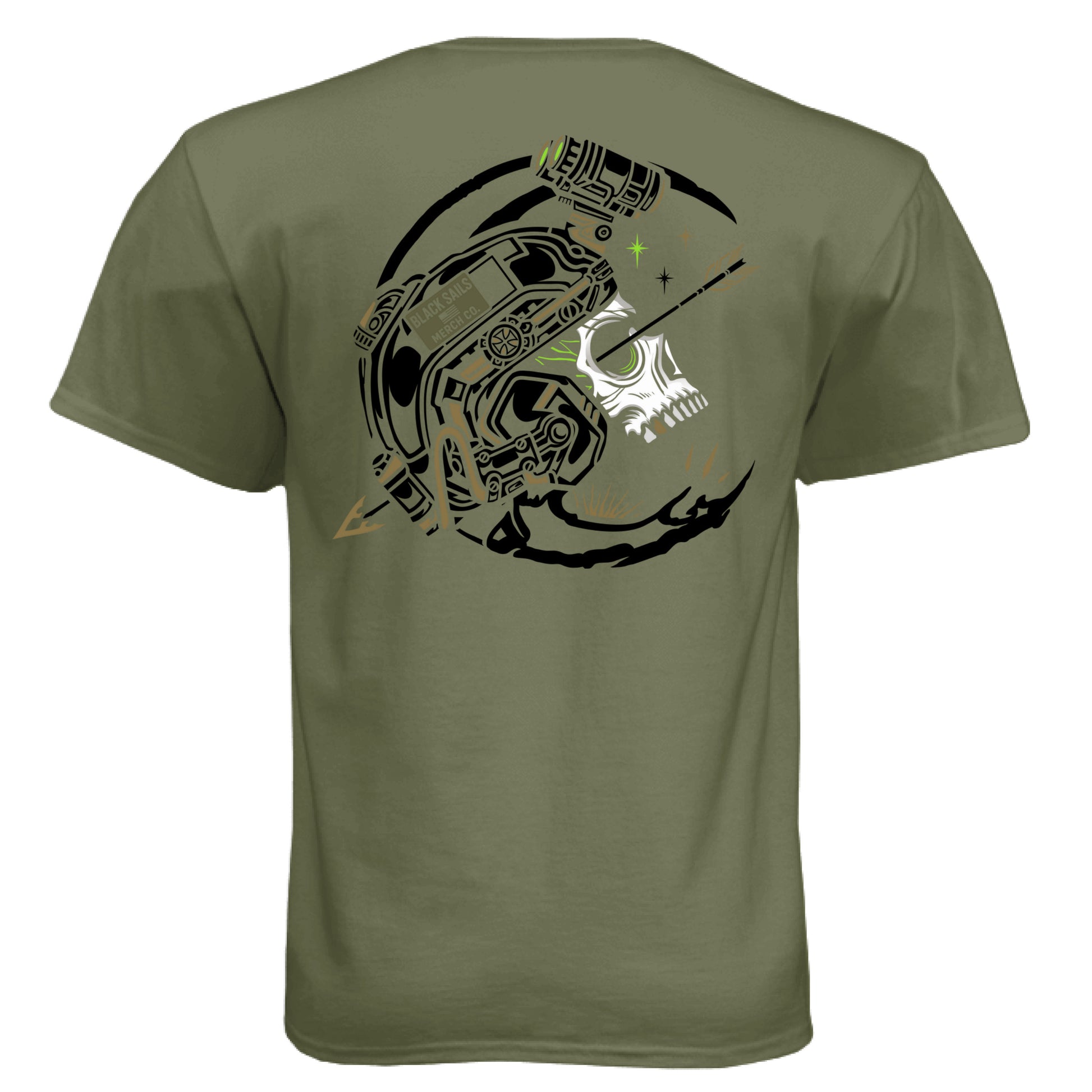 Military Green - BACK