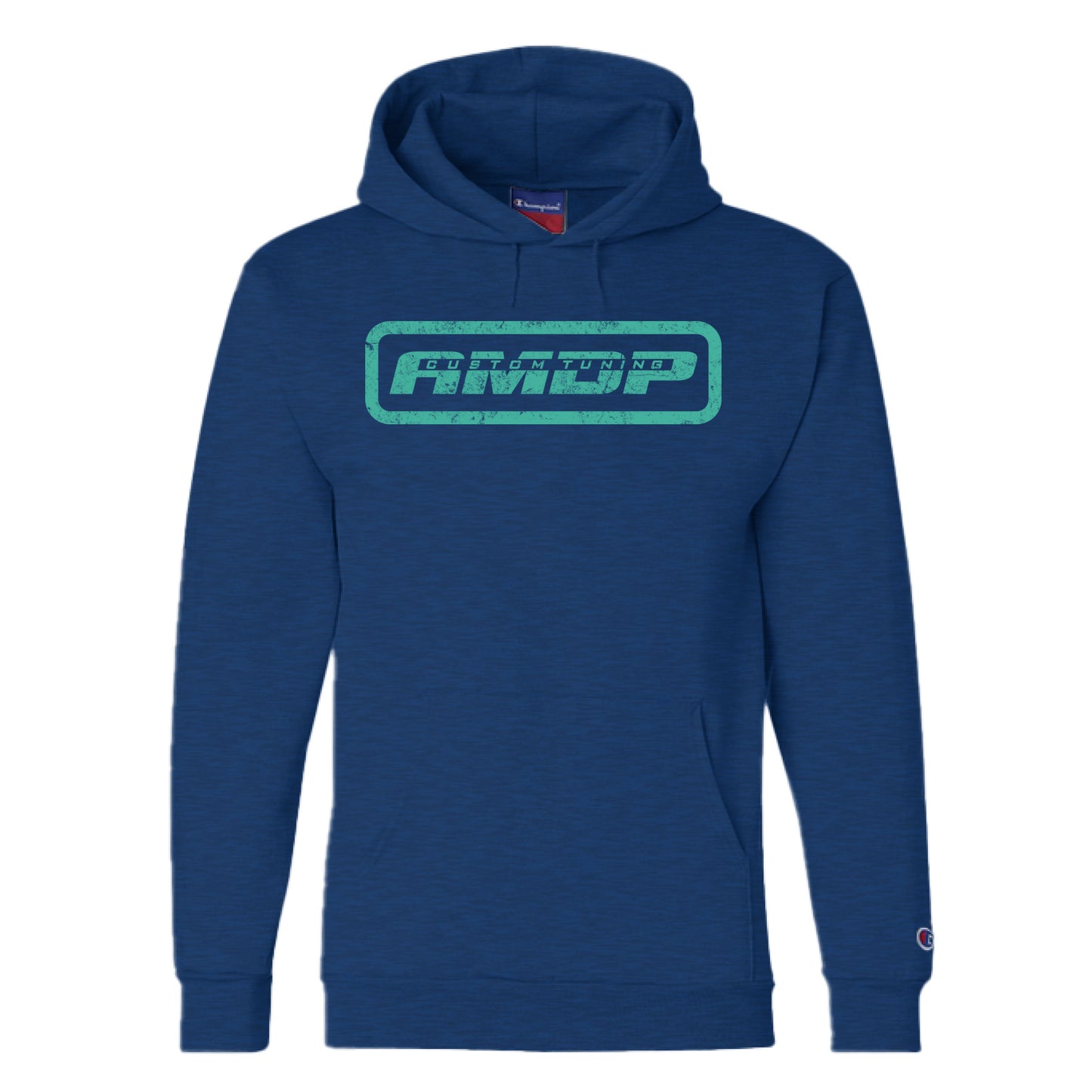 NAVY HEATHER - FRONT